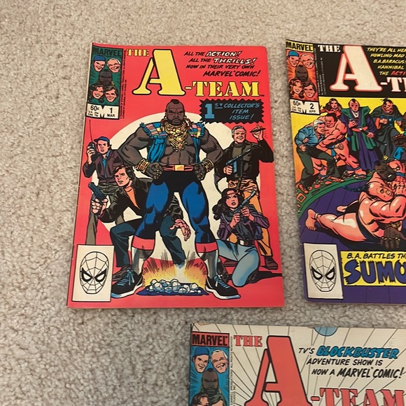 Lot of 3 A-TEAM Comics Marvel - Picture 2 of 5